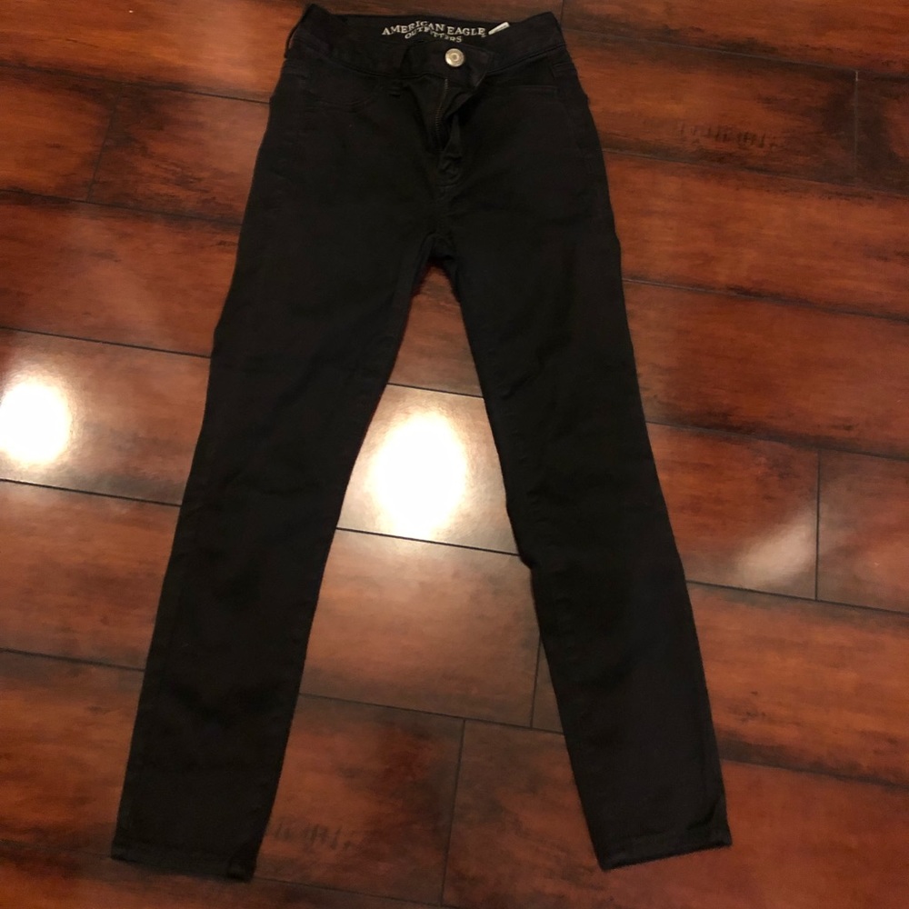 American Eagle high rise jegging crop